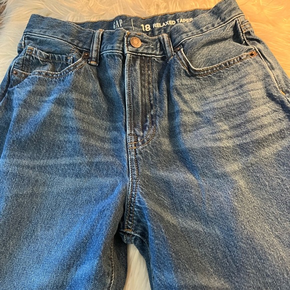 Gap Kids Relaxed Taper pants jeans - Picture 3 of 10